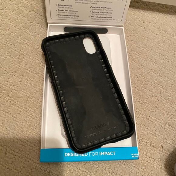 New iPhone X 8 SPECK Presidio grip Phone Case - Picture 4 of 4